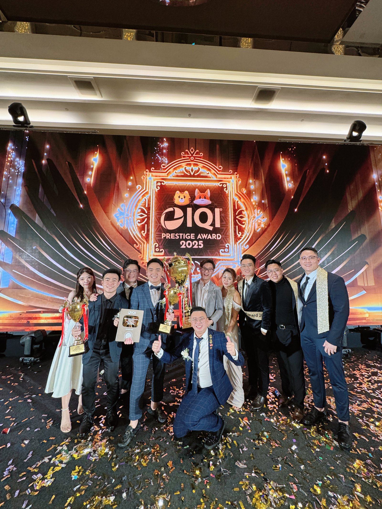 IQI Prestige Award 2025 团队合影